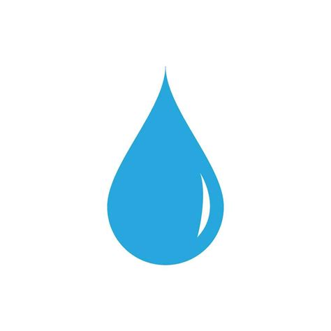 Water Drop Logo Template 28126249 Vector Art At Vecteezy