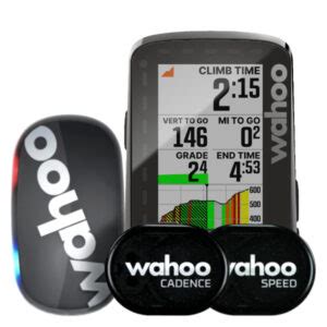 Wahoo Elemnt Roam V Gps Bike Computer Bundle Metabolic Performance