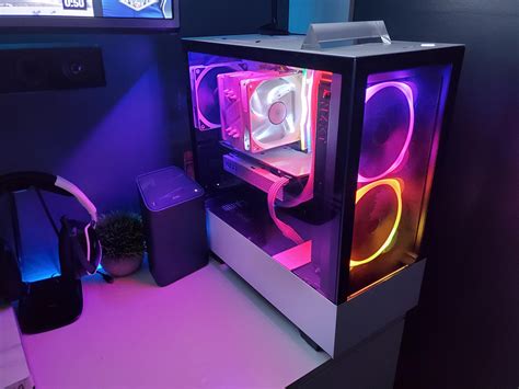 All white nzxt h510elite build : r/NZXT