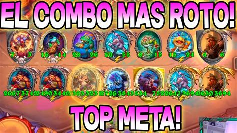 El Combo Mas Roto Del Meta Hearthstone Campos De Batalla Battlegrounds