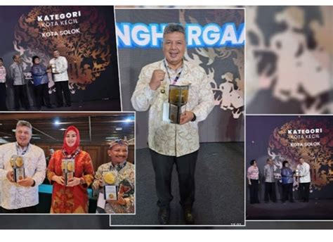 Kota Solok Poros Nusantara Kembali Meraih Piala Adipura Untuk Kategori