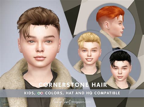 The Sims Resource Wings Os1210 Hair Retextured For Boys Sims 4 Hairs