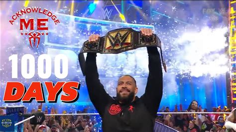 Roman Reigns Receives New Wwe Championship And Solo Sikoa Betrays The