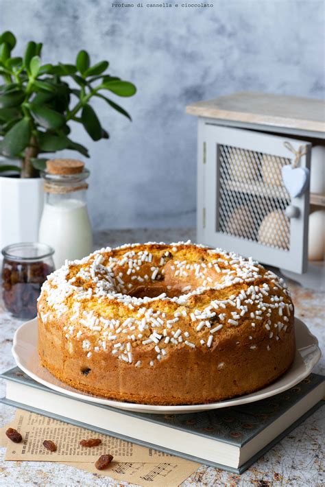 Ciambellone Uvetta E Canditi Profumo Di Cannella E Cioccolato