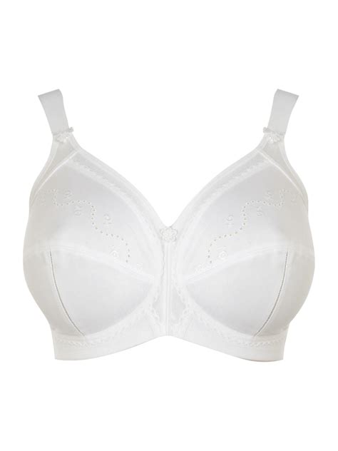 Triumph Doreen Cotton Bra In White Lyst