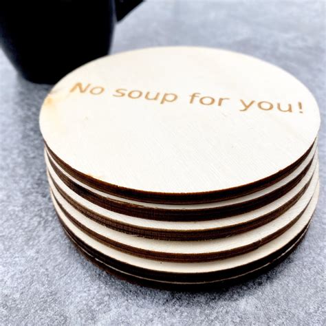 Funny Coasters Wood Engraved Coasters With Funny Sayings Etsy