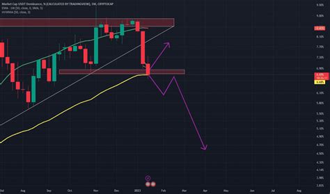 USDT Dominance Chart and Ideas — TradingView