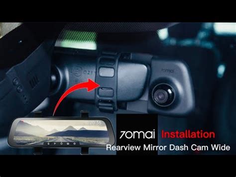 How To Install Car Rearview Mirror Dash Cam Wide Mai Review And