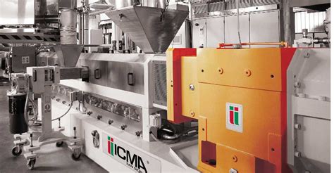 Compounding Extruder ICMA San Giorgio Co Rotating Twin Screw For