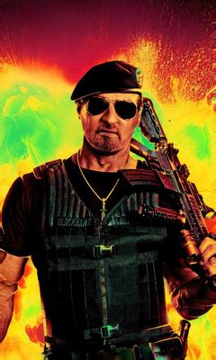 240x400 Sylvester Stallone As Barney Ross In The Expendables 4 Acer ...