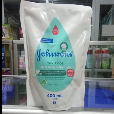 Jual JOHNSONS BABY BATH MILK RICE 400ML Kota Tangerang Selatan