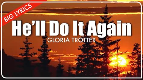 Hell Do It Again Big Lyrics Band Choir Gloria Trotter Youtube