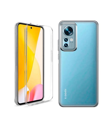 Funda Doble Xiaomi Lite Silicona Transparente Delantera Y Trasera