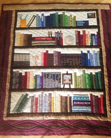 Andits Done My Bookshelf Quilt Book Quilt Quilt Patterns