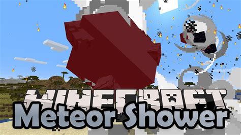 Meteor Shower Mod Destructive Minecraft Net