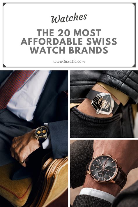 The 20 Most Affordable Swiss Watch Brands Of 2024