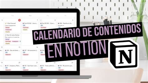 Cómo crear un Calendario de Contenido para Redes Sociales con Notion