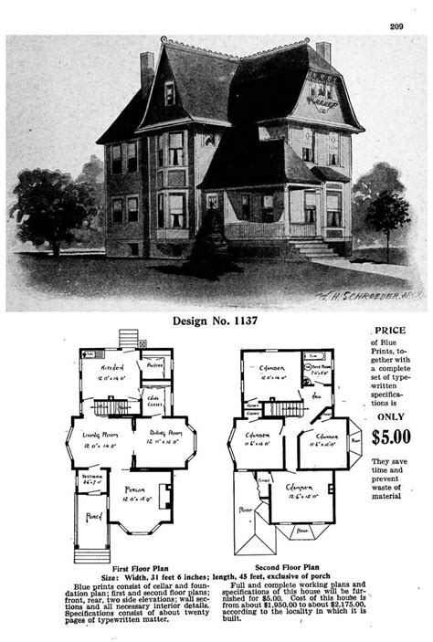 Gothic Style House Plans