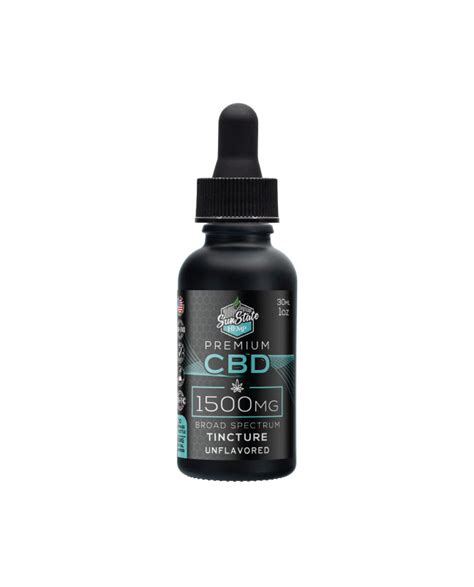 Sunstate Cbd Broad Spectrum Tincture 1500 Mg The High Club