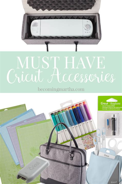 The Must Have Cricut Accessories For The Cricut Explore