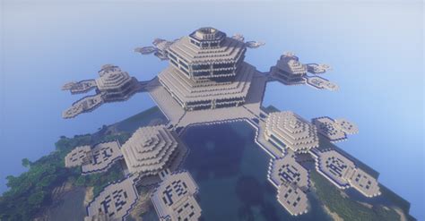 space station Minecraft Map