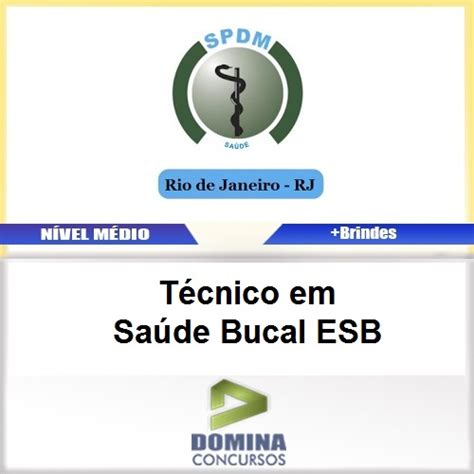 Apostila Spdm Rj T Cnico Em Sa De Bucal Esb