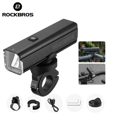 Rockbros Bicycle Led Lights Lm Type C Mah Ipx Rockbros Cycling