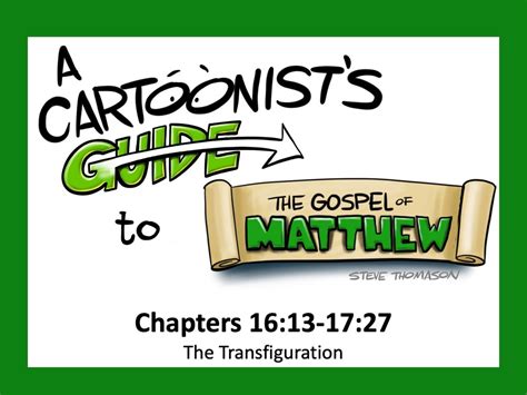 Matthew 1613 1727 A Cartoonists Guide To The Bible