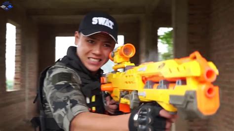 Nerf Guns War Super Police Of Ttnerf Team Special Attack Boss Xx