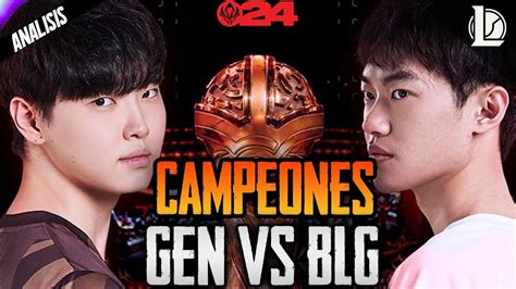 Final Del Msi Gen Vs Blg Analisis Youtube