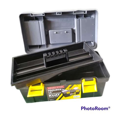 Jual KENMASTER Tool Box Besar 18 INCH Toolbox Kotak Peralatan Perkakas