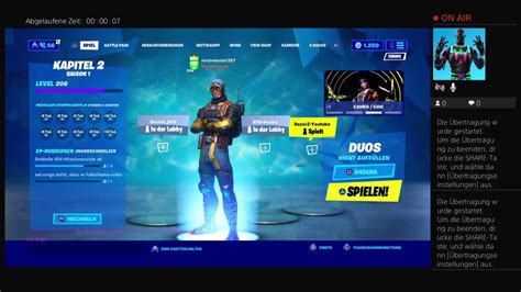 Fortnite Stream Rdw Fallen Und Waffen Br Skin Verlosung Youtube