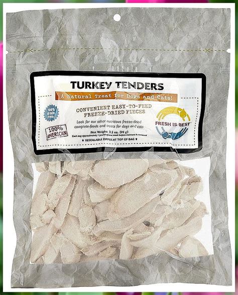 Fresh Is Best - Freeze Dried Healthy Raw Meat Treats for Dogs & Cats - Turkey Tenders | Freeze ...