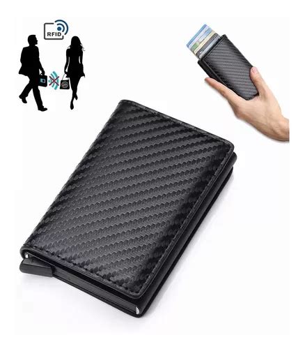 Cartera Con Protecci N Rfid Antirrobo Para Hombre Meses Sin Inter S