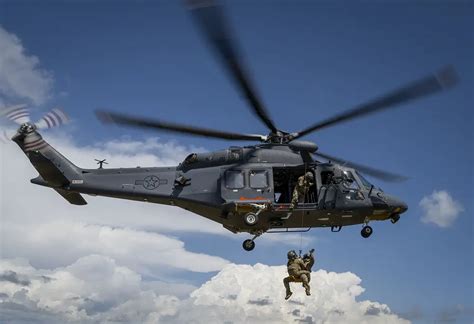 Us Air Force Mh A Grey Wolfs Hoist System Completes First Live Test