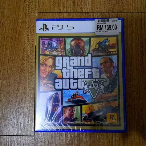 Grand Theft Auto V Ps5 Version Video Gaming Video Games Playstation