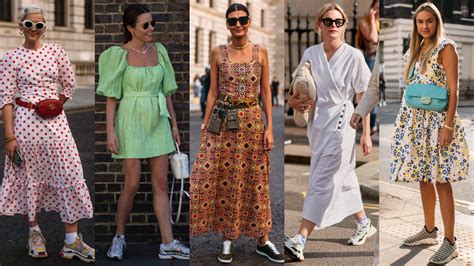 How To Wear A Dress With Sneakers For Summer 2019 Popsugar Fashion