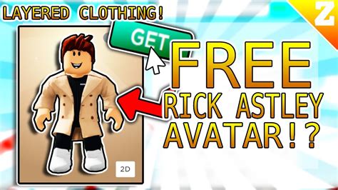 How To Become RICK ASTLEY In Roblox Using LAYERED CLOTHING Mind