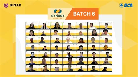 BCA Antusiasme Tinggi BCA SYNRGY Academy Batch Ke 6 Siap Cetak 231