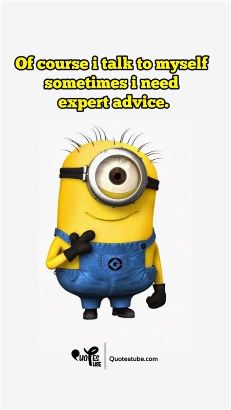 Pin By Quotes Tube On 50 Best Funny Minions Quotes And Images Minions