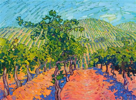 Adelaida Vines Contemporary Impressionism Paintings By Erin Hanson