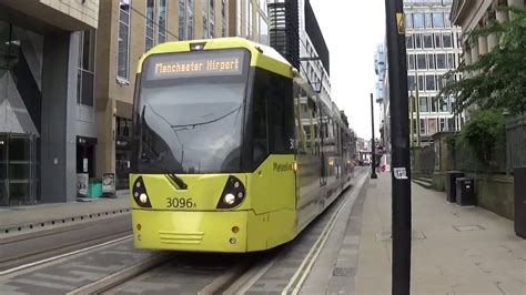 Manchester Metrolink Trams England Uk Youtube