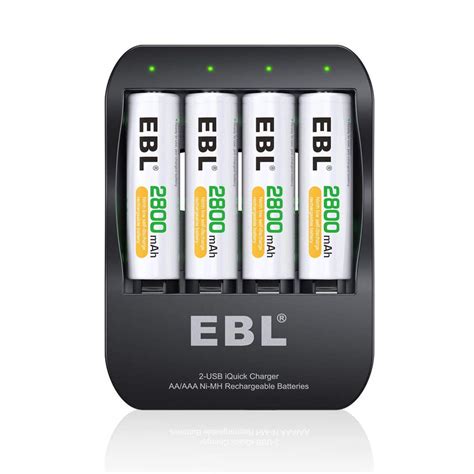 Buy EBL 2 Hours Battery Charger For AA And AAA NIMH Rechargeable