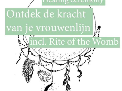 Ontdek De Kracht Van Je Vrouwenlijn Incl Rite Of The Womb Hipsy