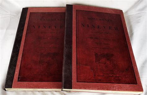 Biblio The Monuments Of Nineveh Two Folio Atlas Volumes By Austen