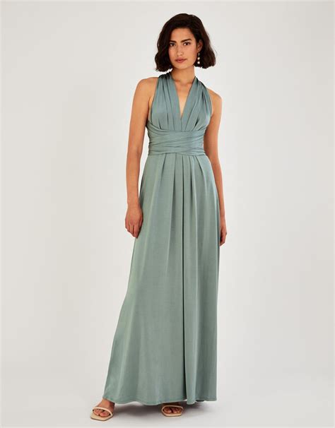 Twist Me Tie Me Maxi Dress Green