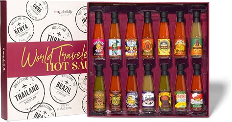 Thoughtfully Gourmet World Traveler Hot Sauce Collection The Hot Pepper Show