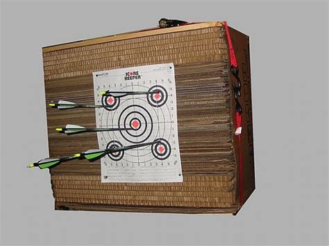 Cardboard Target Diy Archery Target Archery Target Archery