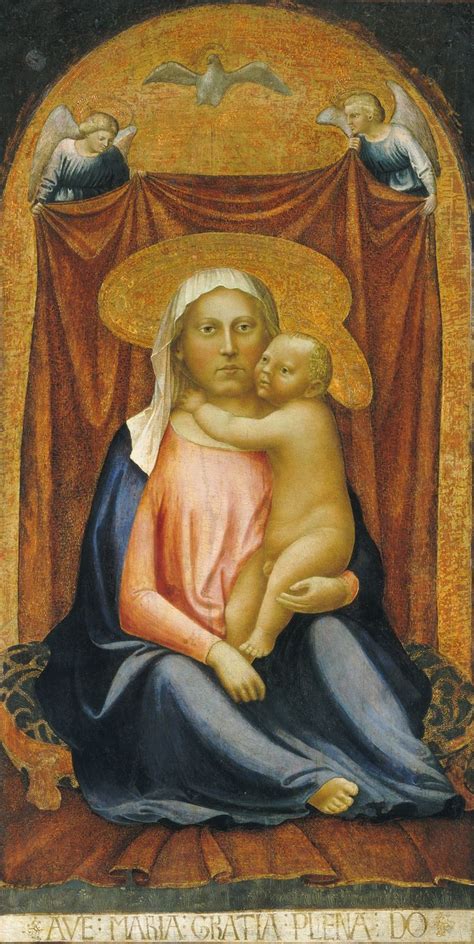 Masaccio The Madonna Of Humility C 1423 24 National Gallery Of Art