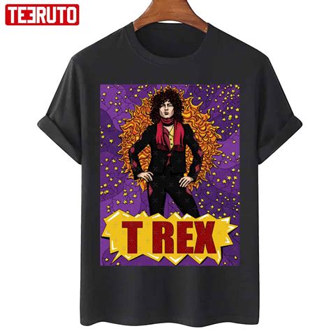 T Rex Ride A White Swan Marc Bolan Unisex T Shirt Teeruto